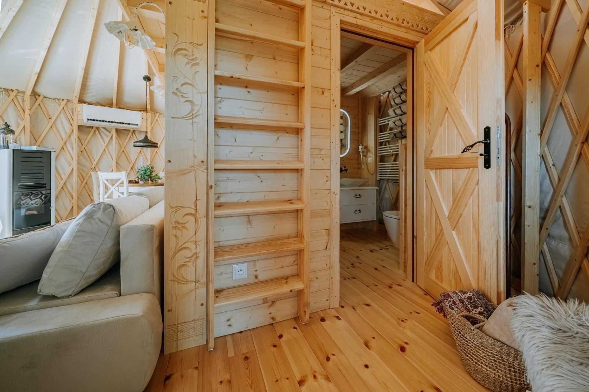 Jurta Na Wypasie - Luksusowy Namiot Z Widokiem Na Gory - Jacuzzi, Sauna, Split Ac, Private, Star View ซาโกปาเน ภายนอก รูปภาพ