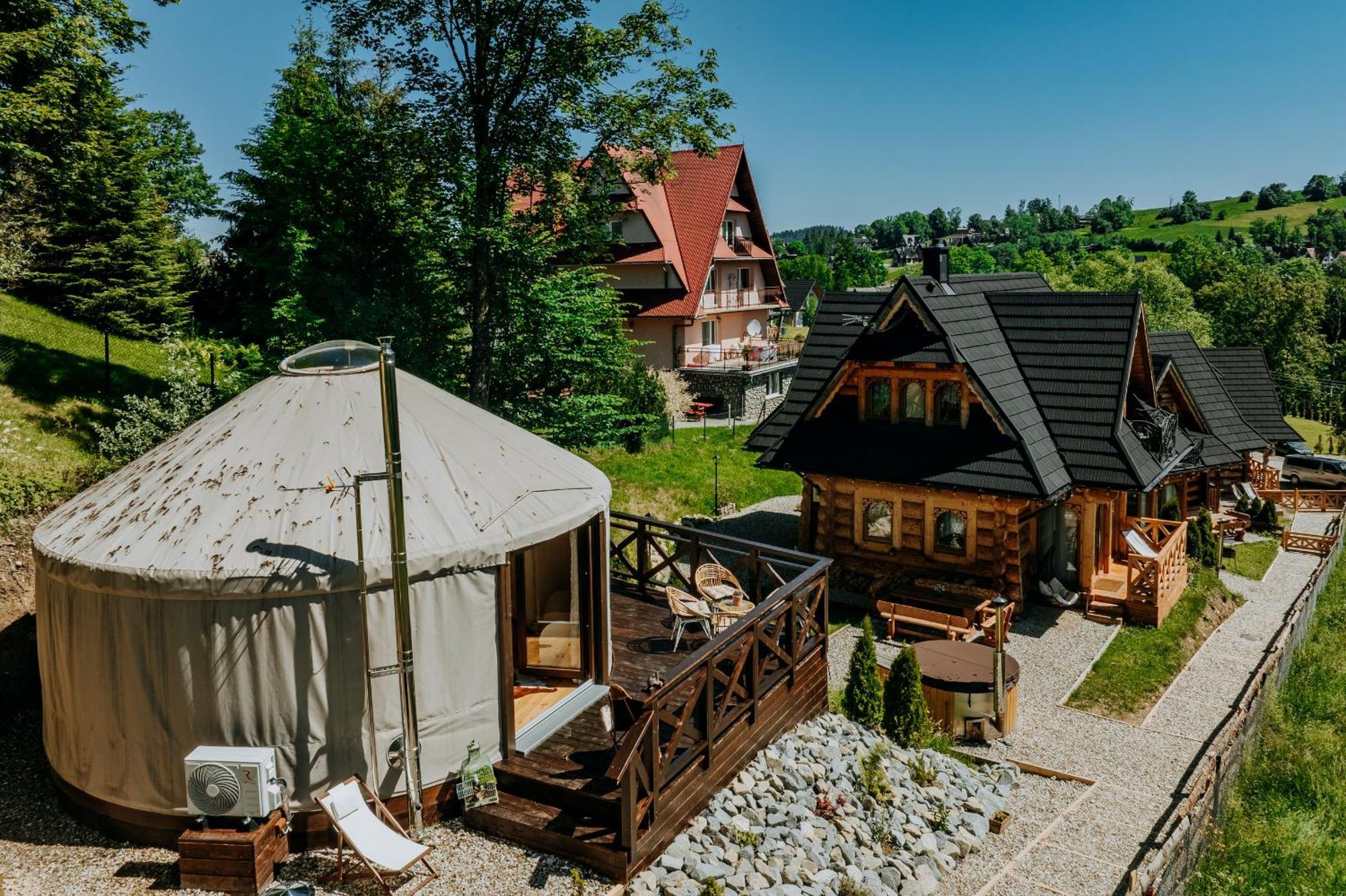 Jurta Na Wypasie - Luksusowy Namiot Z Widokiem Na Gory - Jacuzzi, Sauna, Split Ac, Private, Star View ซาโกปาเน ภายนอก รูปภาพ
